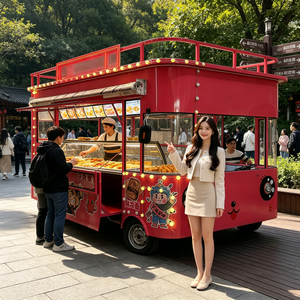 Camión de Comida Móvil Personalizable con Baño <span class=keywords><strong>y</strong></span> Equipamiento Comercial para Servicio de Excursiones de Múltiples Días - Product Image 1