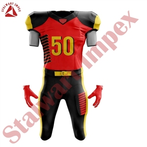2024 Uniformes de fútbol americano Material de poliéster Ropa deportiva de secado rápido Conjuntos de uniformes de fútbol americano al por mayor personalizados - Product Image 5