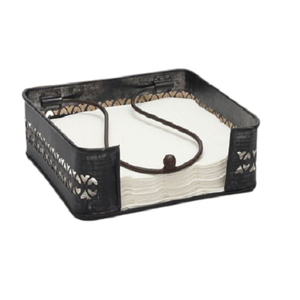 Classic Design Metal Napkin Holder Premium Quality <b>Square</b> Shape Tissue Napkin Holder For Wholesale Supplier - Product Image 1