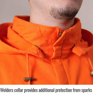 Ropa de Trabajo de Diseño Personalizado, Chaqueta de Seguridad de Algodón Transpirable e Impermeable de Alta Visibilidad, Fabricación en Pakistán, Más Vendida - Product Image 6