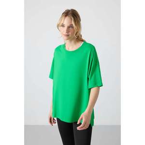 Camiseta Básica de Algodón y Modal con Cuello Redondo y Corte Holgado para Mujer, Uso Diario Informal, Blanca, Tallas S-XL (Modelo 97285) - Product Image 6