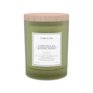 170g candele profumate con corteccia e profumo di pepe nero per bagni case salotti e uffici - Product Image 1