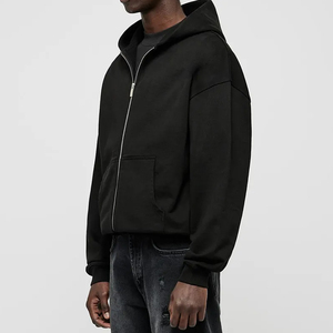 Vente en gros ODM/OEM de sweats à capuche pour hommes, sweat à capuche avec fermeture éclair et logo personnalisés pour hommes et femmes - Product Image 5