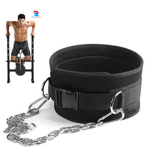 Cinturón de inmersión unisex antideslizante de alta calidad con neopreno y cadena para levantamiento de pesas gimnasio entrenamiento físico - Product Image 1