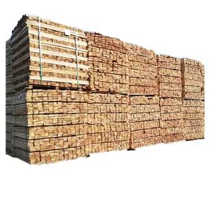 Inexpensive Price High-quality rubber sawn timber / wood lumber for furniture material in stock and ready for shipment