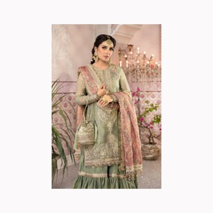 La mejor colección nupcial de seda de alta calidad a la moda para damas, traje de diseño personalizado, colección elegante Eid de Luxury Boutique - Product Image 5