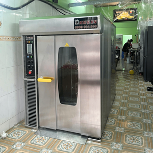 Hornos de pan industriales de entrega rápida, 10 bandejas con carro Altuntop, equipo de panadería, horno rotatorio para panadería, fábrica de Vietnam - Product Image 3