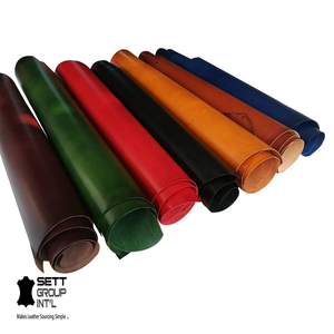 กระเป๋ารองเท้า100% หนังวัวสีกรมท่าคุณภาพระดับพรีเมี่ยมของแท้0.7-1.5มม. แหล่งกำเนิดสินค้าจากบังคลาเทศหัตถกรรมเฟอร์นิเจอร์กระเป๋ารองเท้าโซฟา - Product Image 5