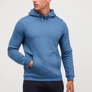 Sweat à capuche pour homme à coupe classique avec logo personnalisé, en molleton de haute qualité, 100% coton, sweat à capuche d'automne - Product Image 3