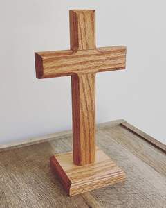 Croix religieuse en bois massif de qualité supérieure |   Qualité artisanale durable |   Approvisionnement en gros - Product Image 1