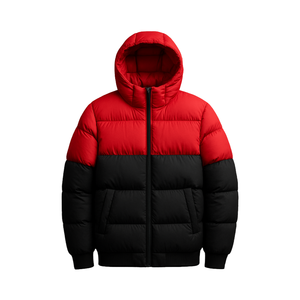 Veste matelassée en toile enduite unisexe de style High Street pour le printemps avec fermeture à glissière, motif solide, logo avant anti-UV - Product Image 6