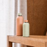 Bouteille d'eau isotherme haut de gamme YEWAYOGA en acier inoxydable, anti-fuite, finition mate, idéale pour la randonnée et la course à pied