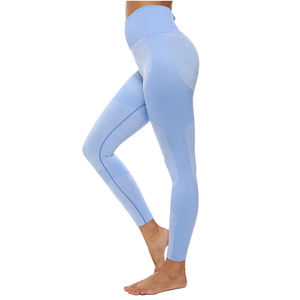 2025 femmes taille haute jambières d'entraînement Sexy hanche Leggings respirant sueur gymnastique sport Fitness pantalon Yoga Leggings - Product Image 4