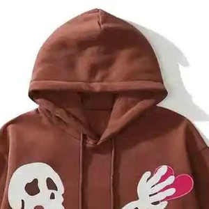 Sudaderas con Capucha Personalizadas con Estampado Puff para Hombre, de Primera Calidad, 100% Algodón, Felpa, Ecológicas, Ropa Casual de Verano, Color Sólido - Product Image 3
