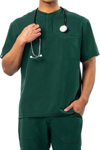 Uniformes hospitaliers en sergé de coton/polyester de haute qualité pour infirmières Spandex pour les cliniques hospitalières - Product Image 4