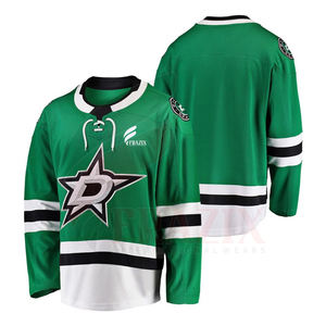 เสื้อฮ็อกกี้น้ำแข็งผ้าทวิลพิมพ์ชื่อหมายเลขเสื้อฮอกกี้พิมพ์ซับลิเมชันคุณสามารถเย็บได้ - Product Image 3