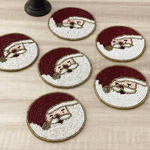Ensembles de sous-verres en bois de noyer de haute qualité Sous-verres en noyer-Tapis et tampons de qualité supérieure - Product Image 4