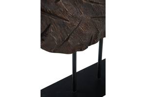 Diseño Dashburn Escultura de aluminio informal Negro Marrón oscuro Escultura pulida moderna Arte abstracto Sala de estar Dormitorio - Product Image 6
