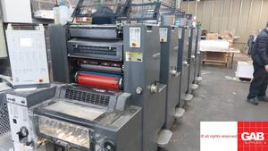 Máquina de impresión offset de cinco colores Heidelberg Speedmaster PM 52-5P usada en venta - Product Image 1