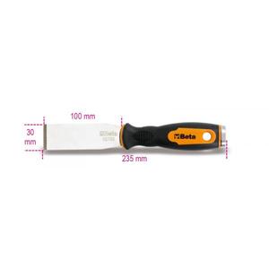 BETA Racloir à mastic droit - Product Image 1