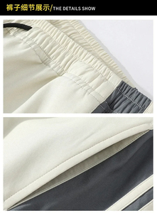 Chándal para hombre, conjuntos de ropa deportiva, chándales informales de primavera y otoño, sudadera con cremallera de 2 piezas para hombre y pantalones de chándal, conjunto de chándal de marca - Product Image 5