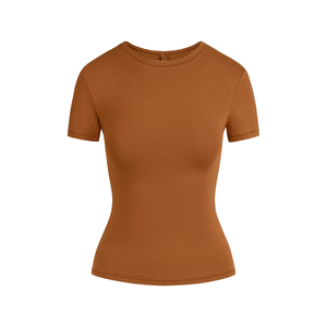 Blusa Corta para Mujer, Estilo Veraniego, Transpirable, Informal, con Mangas Campana, Camisa de Oficina a la Moda - Product Image 1