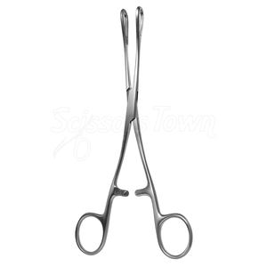 Rampley <b>Sponge</b> Forceps 10 Inch Straight Serrated Stainless Steel Surgical Tool for Dressing and <b>Sponge</b> <b>Handling</b> - Product Image 1