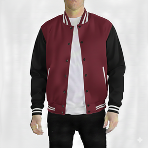 Chaquetas Varsity para Hombre 2026, Estilo Urbano, Material de Alta Calidad en Poliéster/Algodón, Logotipo Personalizado, Servicio OEM - Product Image 1