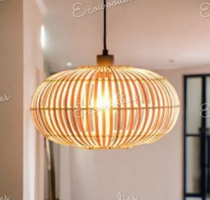 Élégance et fonctionnalité Plafonnier décoratif Mini corde de chanvre Lustre tissé à la main Restaurant Pendentifs Plafonnier - Product Image 2