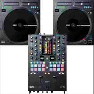 Ban đầu ranes DJ kỹ thuật số bảy mươi hai MKII mixer và cặp mười hai MKII cơ giới Vinyl DJ serato Bộ điều khiển - Product Image 1