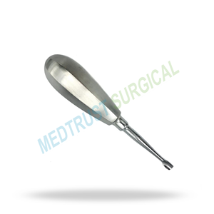 Elevador Dental Quirúrgico Pequeño de 6.4mm con Punta de Ala, Mango 503, para Extracción de Dientes y Elevación de Raíces - Product Image 4