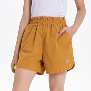 Pantalones Cortos Deportivos de Verano para Niñas, Transpirables, con Cintura Elástica, de Secado Rápido, Colores Sólidos, para Actividades Deportivas - Product Image 6