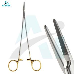 Porta Agujas Debakey Manual ALMAC, Instrumento de Acero Inoxidable de Grado Quirúrgico, Ofrece Máxima Precisión en el Manejo - Product Image 2