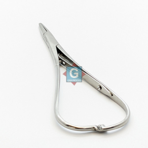 Porte-aiguilles micro-poreux avec poignée moletée plate, instrument de précision - Product Image 2