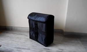 Cajas traseras de motocicleta con aislamiento impermeable rojo de alta calidad personalizadas 2025 para mochilas de entrega de alimentos - Product Image 4