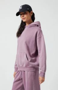 Ensemble de survêtement en molleton chaud à capuche surdimensionné pour femmes, tenue décontractée active de style streetwear - Product Image 5