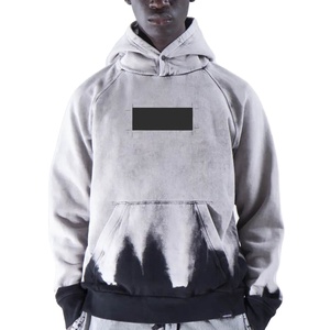 Nuevo Diseño de Moda de manga caída hombro pulóver venta al por mayor sudaderas con capucha largas sudadera de gran tamaño gota hombro térmico algodón Sudadera con capucha - Product Image 1