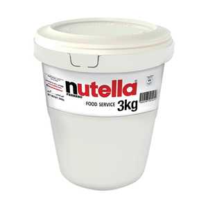 Nutella 3 kg, pâte à tartiner au chocolat et aux noisettes pour le petit-déjeuner, lisse et crémeuse, idéale pour les toasts, les crêpes, les desserts, vente en gros - Product Image 1