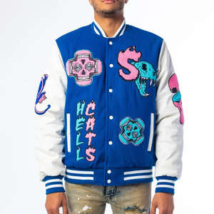 Chaquetas Letterman de Diseño Superior para Hombre |   Chaqueta Universitaria Personalizada para Hombre, Chaqueta Deportiva Transpirable para Escuela Secundaria - Product Image 1