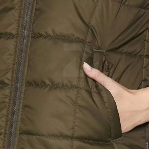 Fabrication professionnelle de vestes d'hiver matelassées pour femmes, respirantes, écologiques, en polyester/nylon, design personnalisé, coupe-vent, haute qualité - Product Image 6