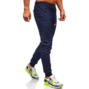Joggers informales de moda para hombre, pantalón 100% de algodón, cintura media, ligero, transpirable, lavado, recto, ajustado, cómodo - Product Image 4