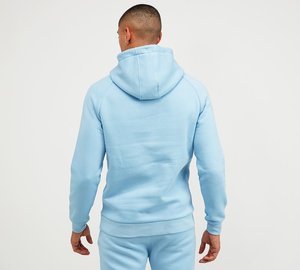 Sudadera con capucha de gran tamaño para hombre con logotipo personalizado 480 Gsm 100% algodón Essentials sudadera recortada ropa de invierno de peso pesado - Product Image 2