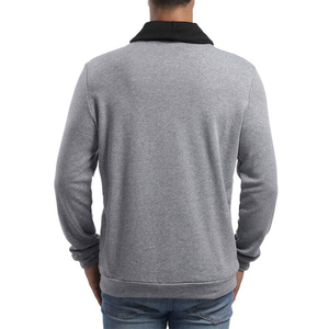 Sudaderas con capucha para hombre Fabricante de ropa personalizada Ropa de calle informal Jersey de moda Tops gruesos Algodón Poliéster Fleece Sudadera con capucha para hombre - Product Image 3