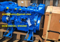Chine SHANGHAI SDEC SC25K moteur diesel marin 426kW 450kW 490kW 588kW ensembles de moteur de bateau démarrage électrique