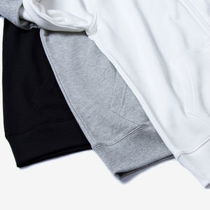 Oem Custom Streetwear unisexe sweat à capuche zippé surdimensionné uni 100% coton de haute qualité sweat à capuche en éponge française avec fermeture éclair - Product Image 2