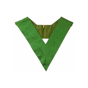 2025 nueva llegada bordado hecho a mano Athelstan Collar cinta carmesí Collar de oficial para Masonic Regalia bajo MOQ servicio OEM - Product Image 6