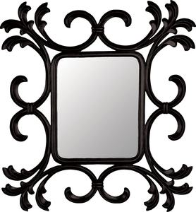 Espejo de Pared con Marco Metálico Geométrico Alto que Realza los Interiores Contemporáneos con un Impacto Decorativo de Lujo para el Hogar - Product Image 3