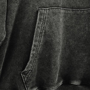 Custom High Quality Vintage Wash Oversized Hoodie <b>Men</b> Retro Streetwear Designer Clothing 3D Pattern Embroidered ODM Hoodies - Product Image 6