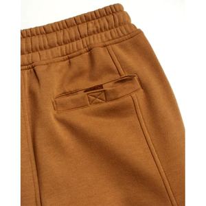 Pantalones cortos de malla informales de alta calidad para hombre hechos en fábrica con logotipo personalizado Joggers cintura elástica gimnasio entrenamiento atlético Fitness Mid Solid - Product Image 3