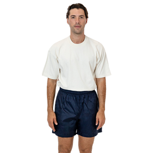 Logo personnalisé hommes été 2025 séchage rapide vêtements de plage shorts de bain écologique solide motif taffetas maillot de bain pour teint uni - Product Image 4